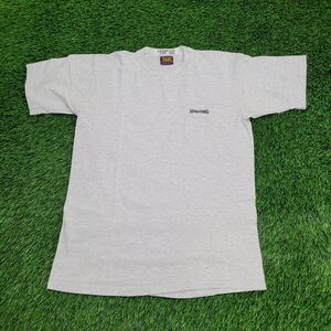 Vintage 90s Spalding Shirt Medium 20x27 Gray USA